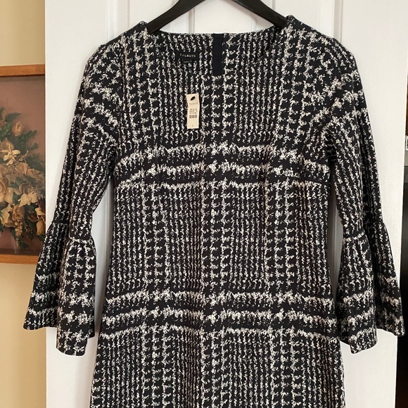 Talbots Black and White Dress - Picture 2 of 8